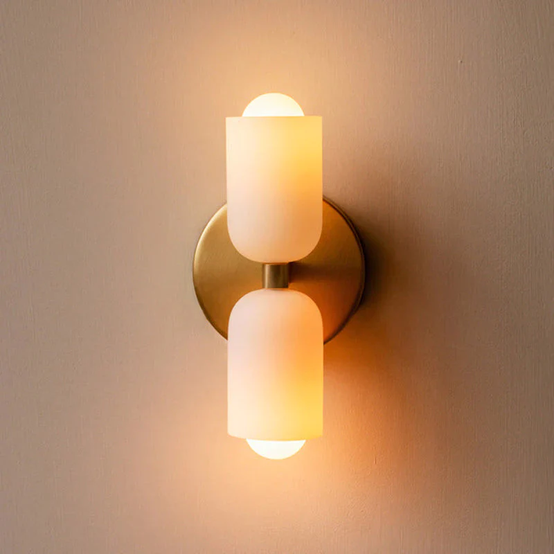 Morandi Moderne LED Binnenwandlamp Zwart Glas Slaap/Woonkamer - Afbeelding 6