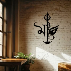 DurgaWandkunst - Grote IJzeren Decoratie