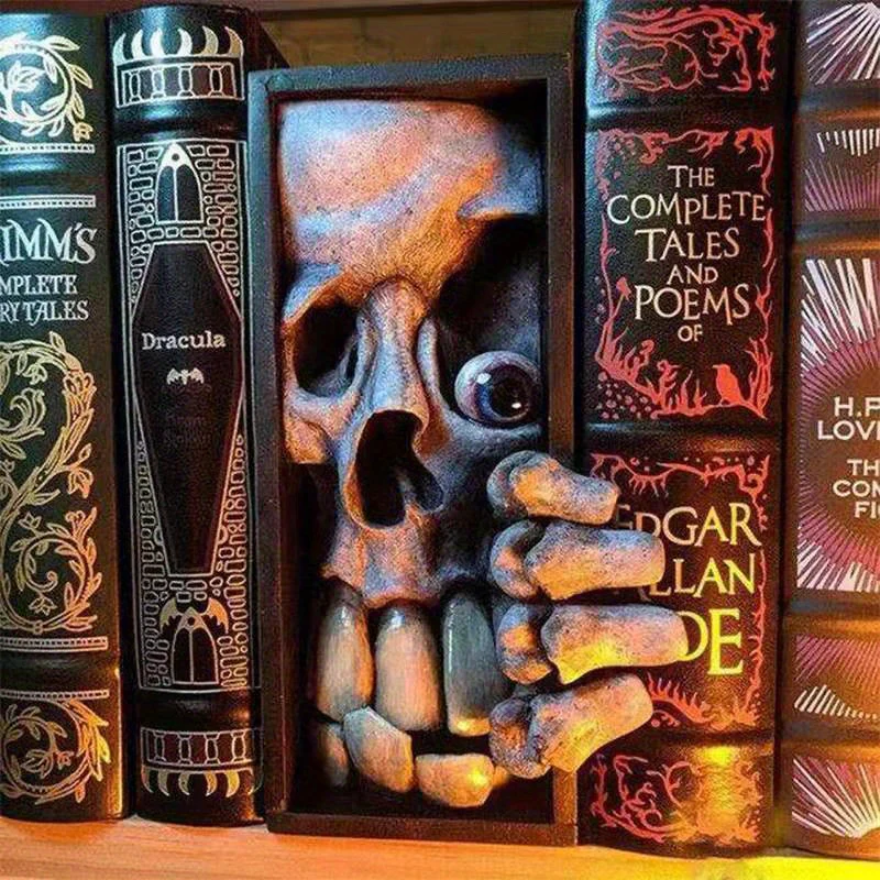MonsterBookend - 3D Horror Monster Boekensteun voor Thuisdecoratie - Afbeelding 5