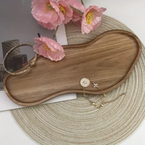 AcaciaTray - Rechthoekige Sieradenschaal van Acaciahout