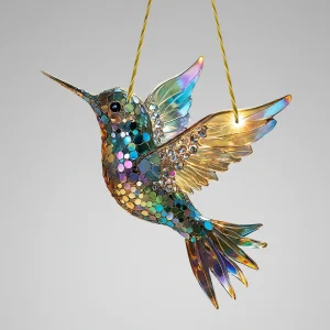 Raamdecoratie Zonvanger Kolibrie Kleurrijk Acryl Hangende Decoratie