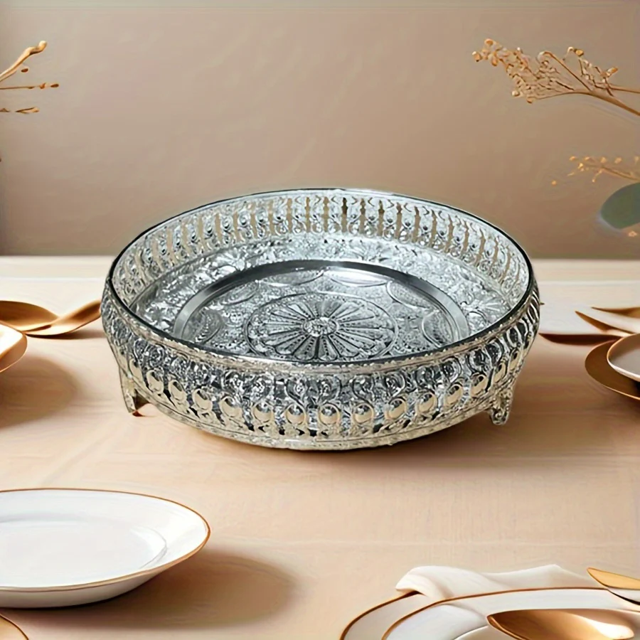 EuroServe-Fruitkom - Roestvrijstalen Snackbak voor Woonkamer & Keuken Decor - Afbeelding 7