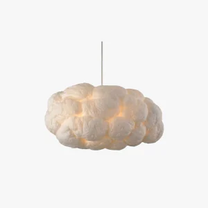 Aurora Design Wolk LED Hanglamp PVC/Katoen Wit
