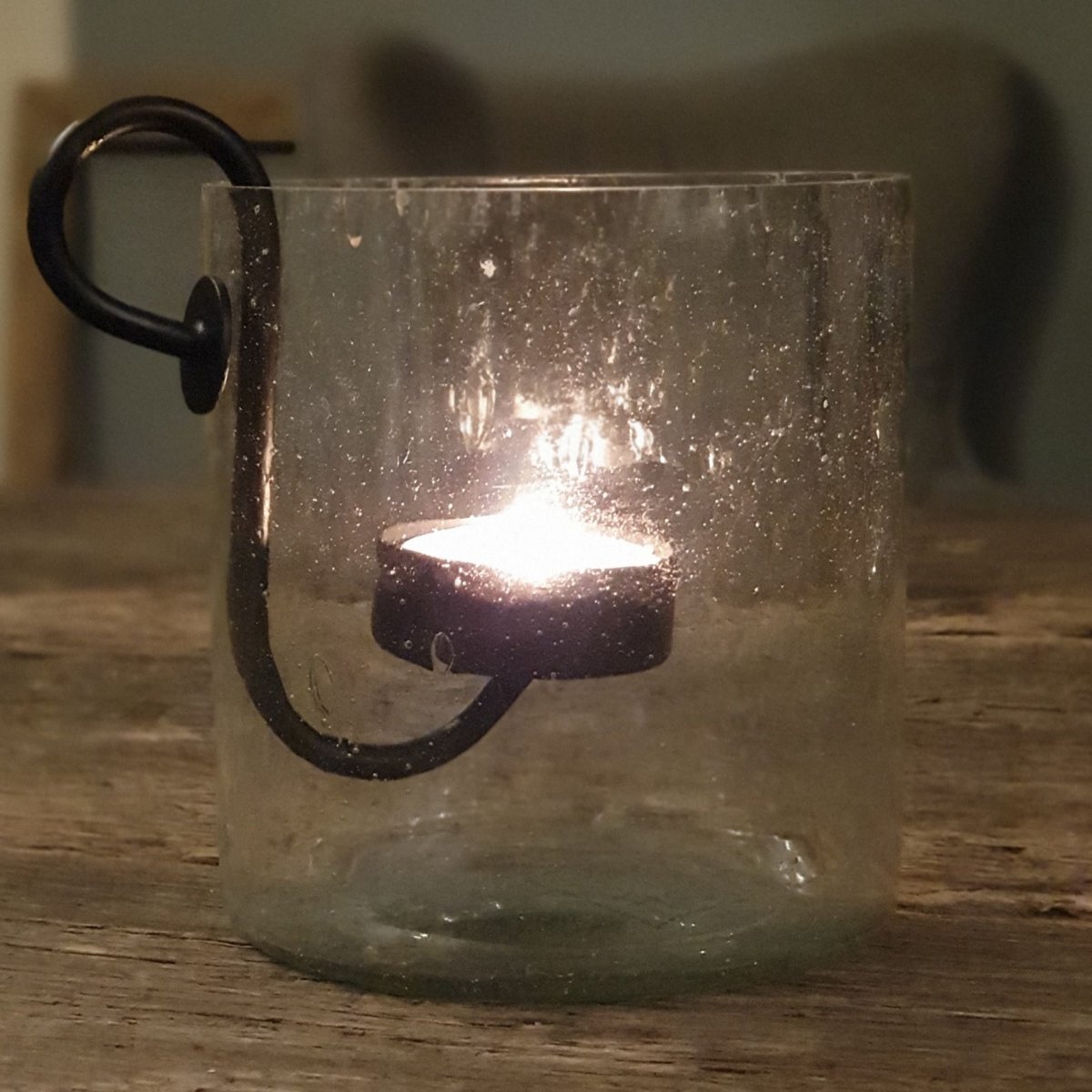 Leeff Glazen windlichtje Ties