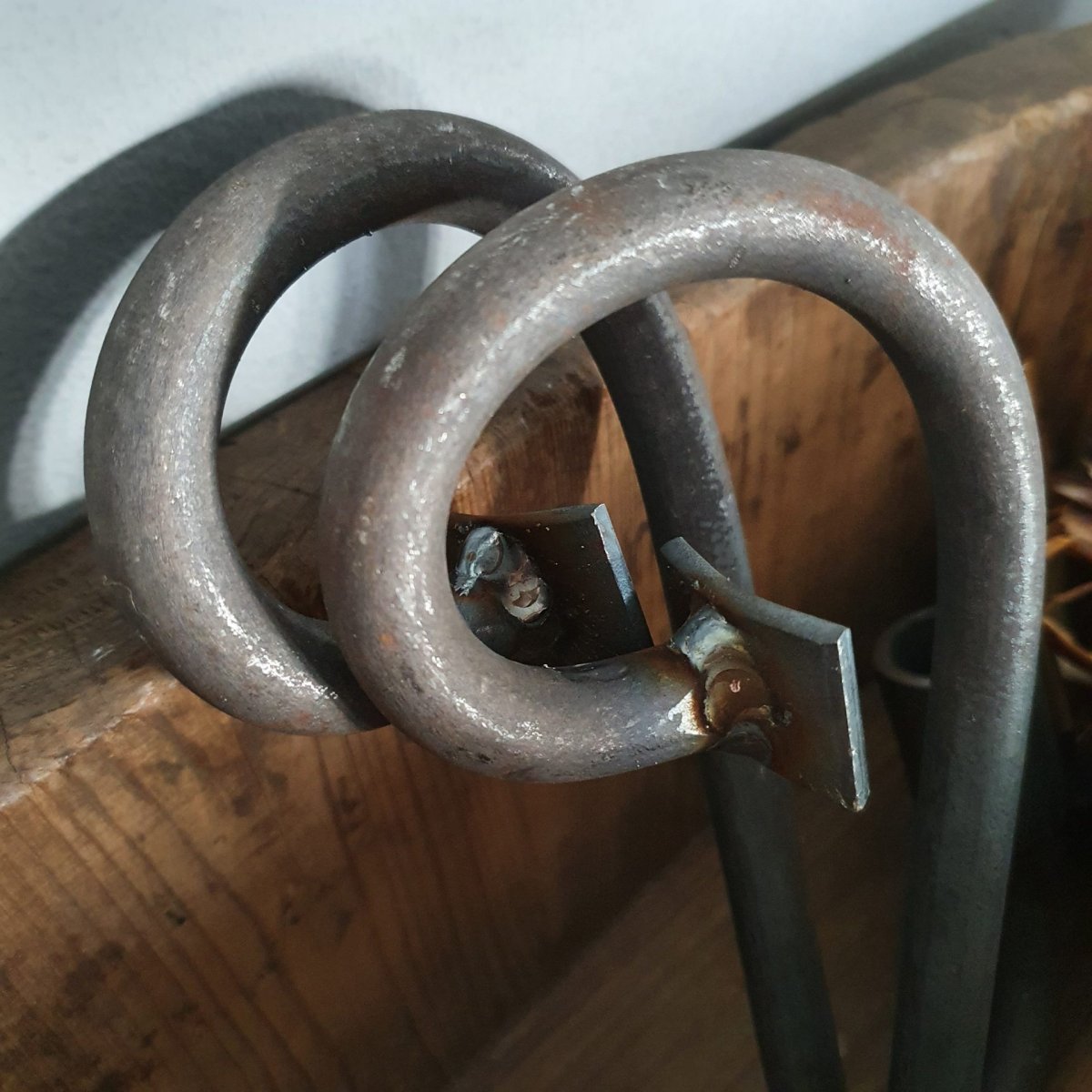 S-hangkandelaar / glashaak ~ S ~ Puur Wonen STAAL - Afbeelding 3