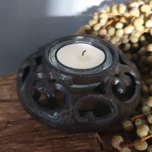 Zware waxinelichthouder