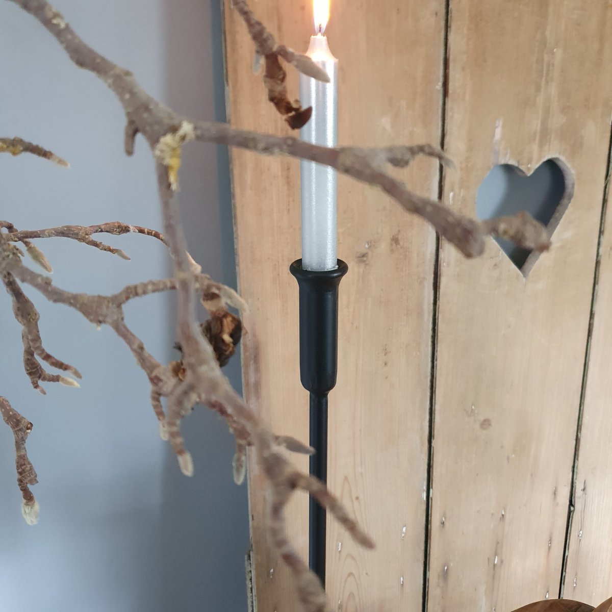 Metalen vloerkandelaar – 140 cm - Afbeelding 4