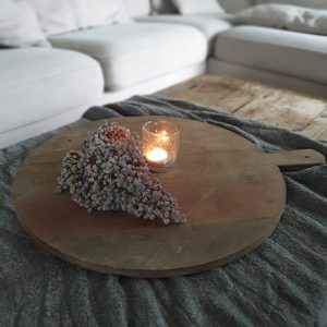 Houten snijplank rond – XL –