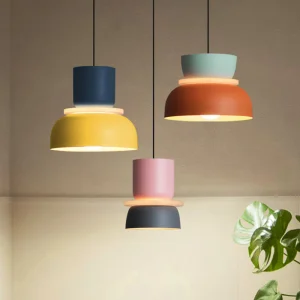 Kleurrijke Moderne Hanglamp LED Macaron Stijl