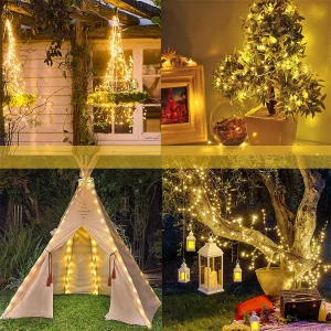 SolarGlow - Zonne-energie Feestverlichting voor Tuin en Terras