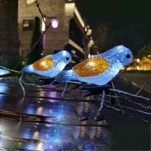 LumiBird – LED Vogel Slingerlichten voor Binnen & Buiten – Weerbestendig & Sfeervol