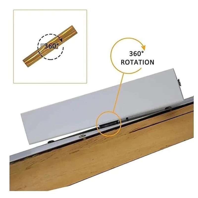Orr Minimalistische LED Wandlamp Eetkamer/Slaapkamer Hout - Afbeelding 8