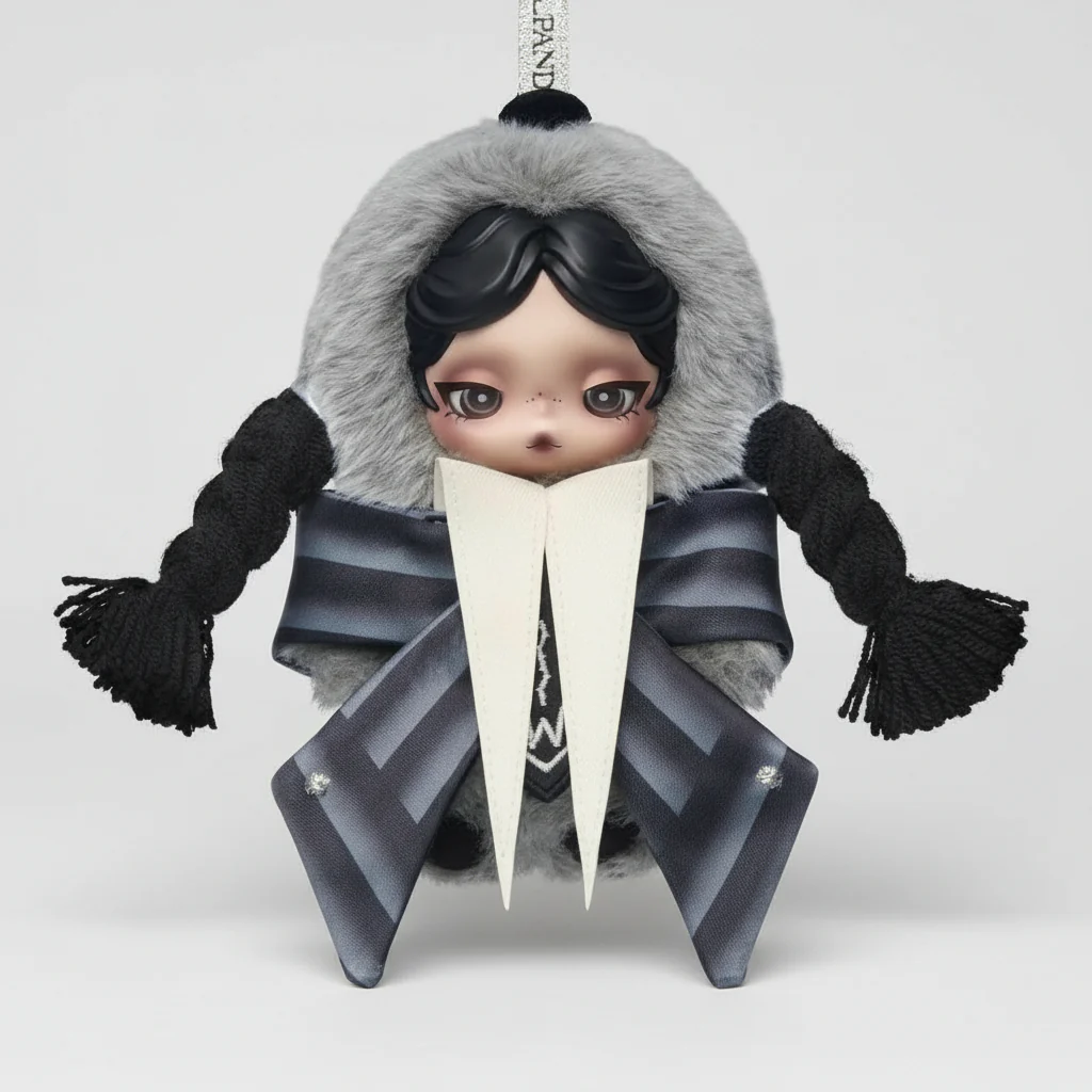 Sleutelhanger Pluche Pop Art Zachte Mini Tasbedel Dagelijks Gebruik