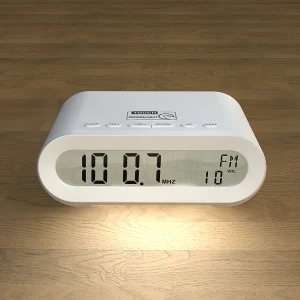 TimeGlow - LED Digitale Wekker met FM Radio en Snooze Functie