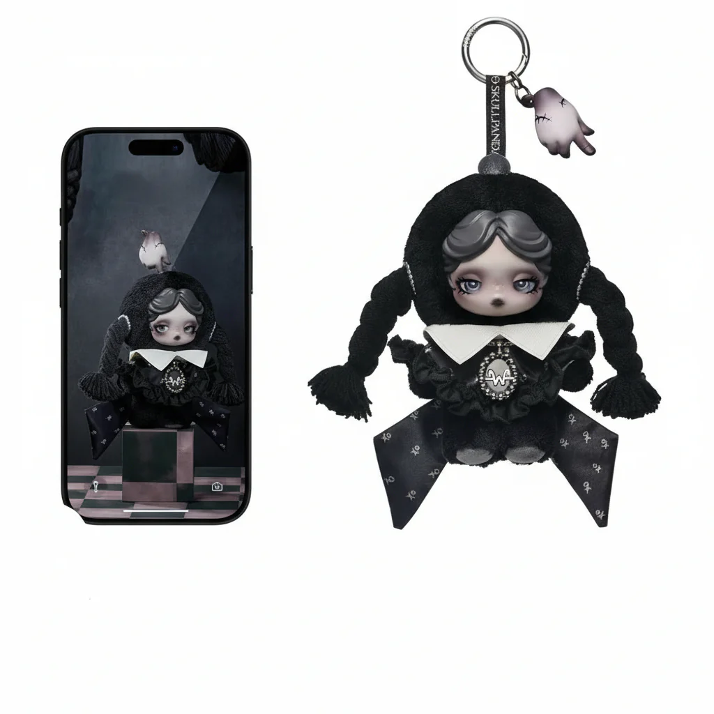 Sleutelhanger Pluche Pop Art Zachte Mini Tasbedel Dagelijks Gebruik - Afbeelding 7