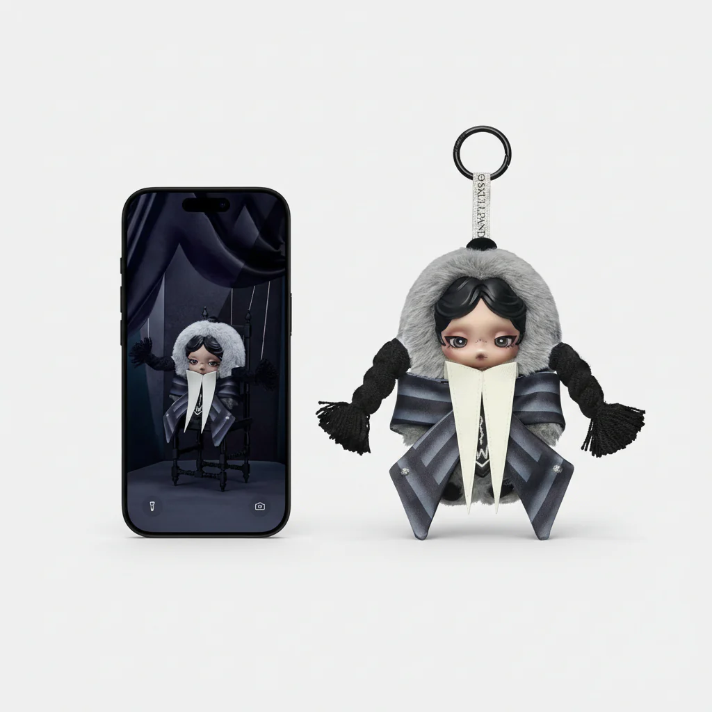 Sleutelhanger Pluche Pop Art Zachte Mini Tasbedel Dagelijks Gebruik - Afbeelding 4