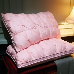 Cool Hotel Quality Pillow - Set van 2 zachte vezelgevulde kussens voor rug-, buik- en zijslapers