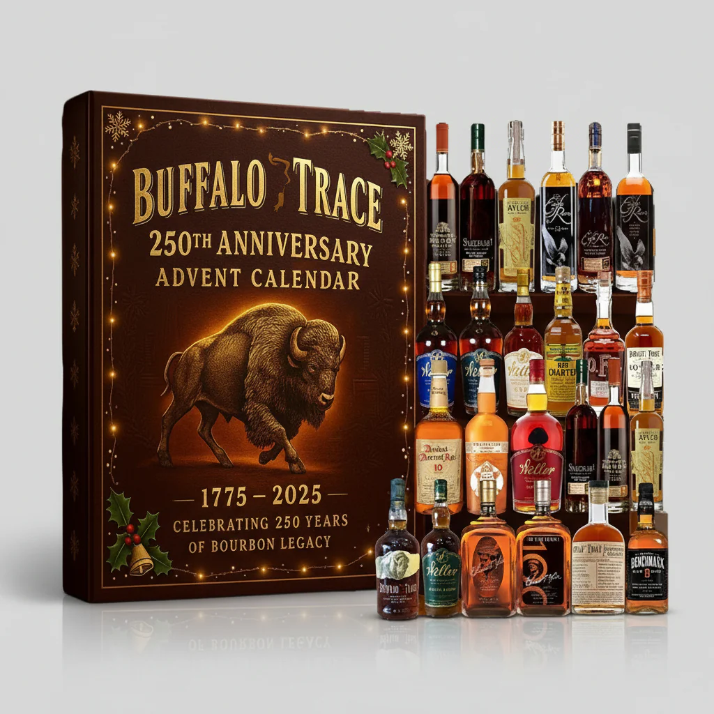 Kerst Adventskalender Alcohol Decoratie Set Mini Fles Ornamenten - Afbeelding 5