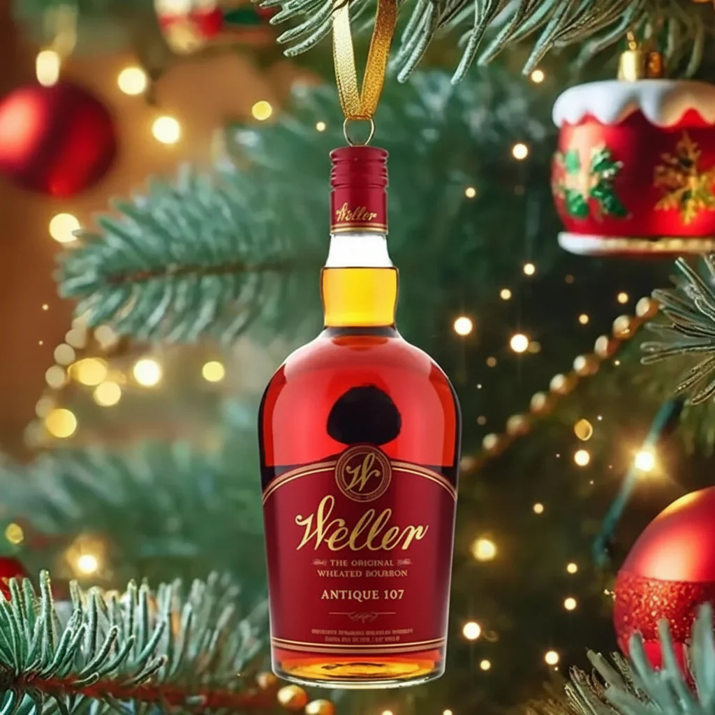 Kerst Adventskalender Alcohol Decoratie Set Mini Fles Ornamenten - Afbeelding 6