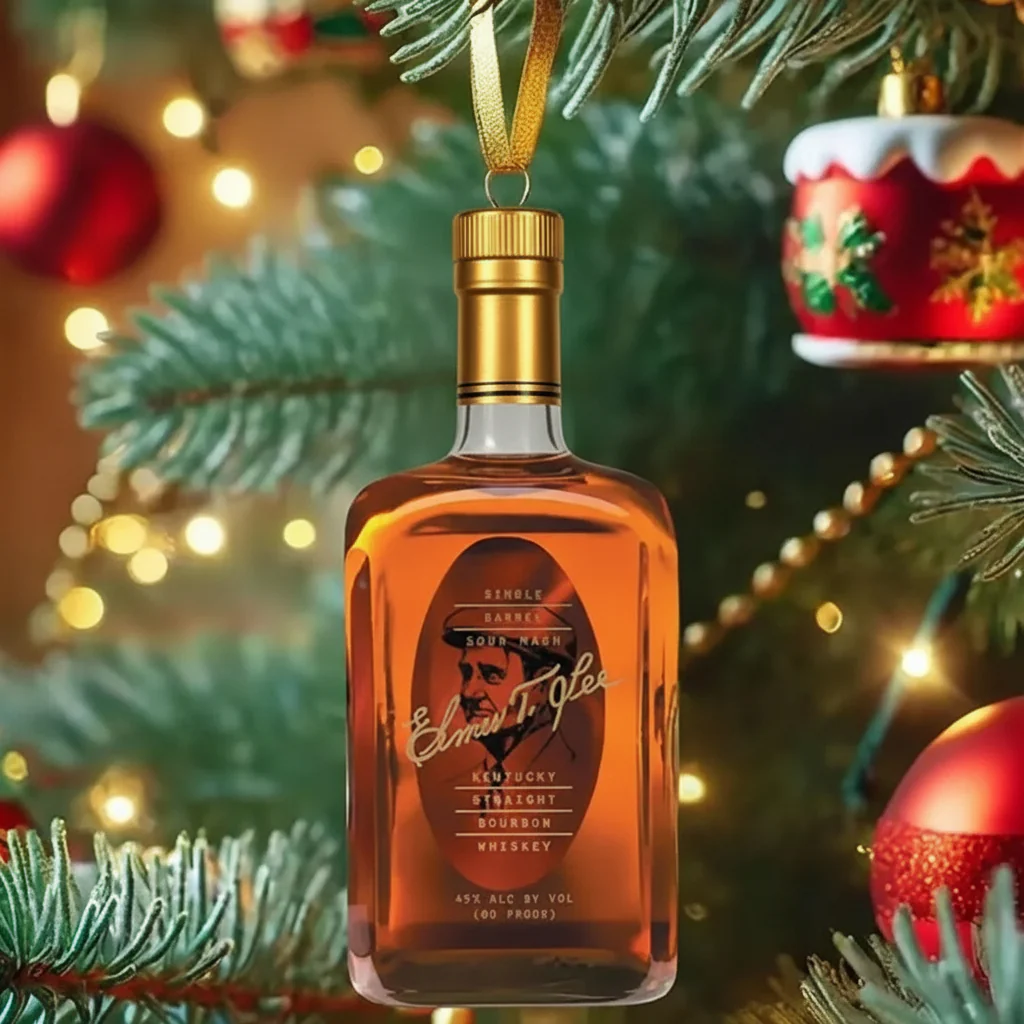 Kerst Adventskalender Alcohol Decoratie Set Mini Fles Ornamenten - Afbeelding 7