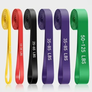 Weerstandsbanden Fitness Set Krachttraining Full Body Oefeningen