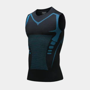 Compressieshirt Heren Houdingcorrectie Ademend Sport Tanktop
