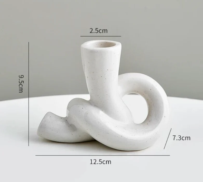 Modern Gedraaide Kandelaar Lyra - Afbeelding 4