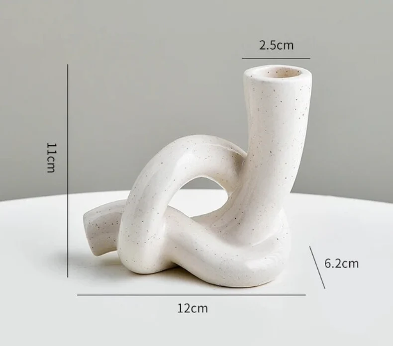 Modern Gedraaide Kandelaar Lyra - Afbeelding 3