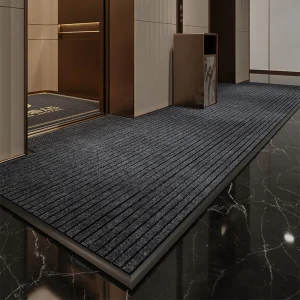 Deurmat Buiten Antislip Vuilvang Gras Rubber Laag Profiel