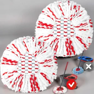 Dweilkop Vervanging Microvezel Spin Mop Navulling