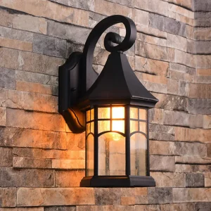 BronzeGlow – Weerbestendige Nostalgische Wandlamp voor Buiten – Energiezuinige Verlichting