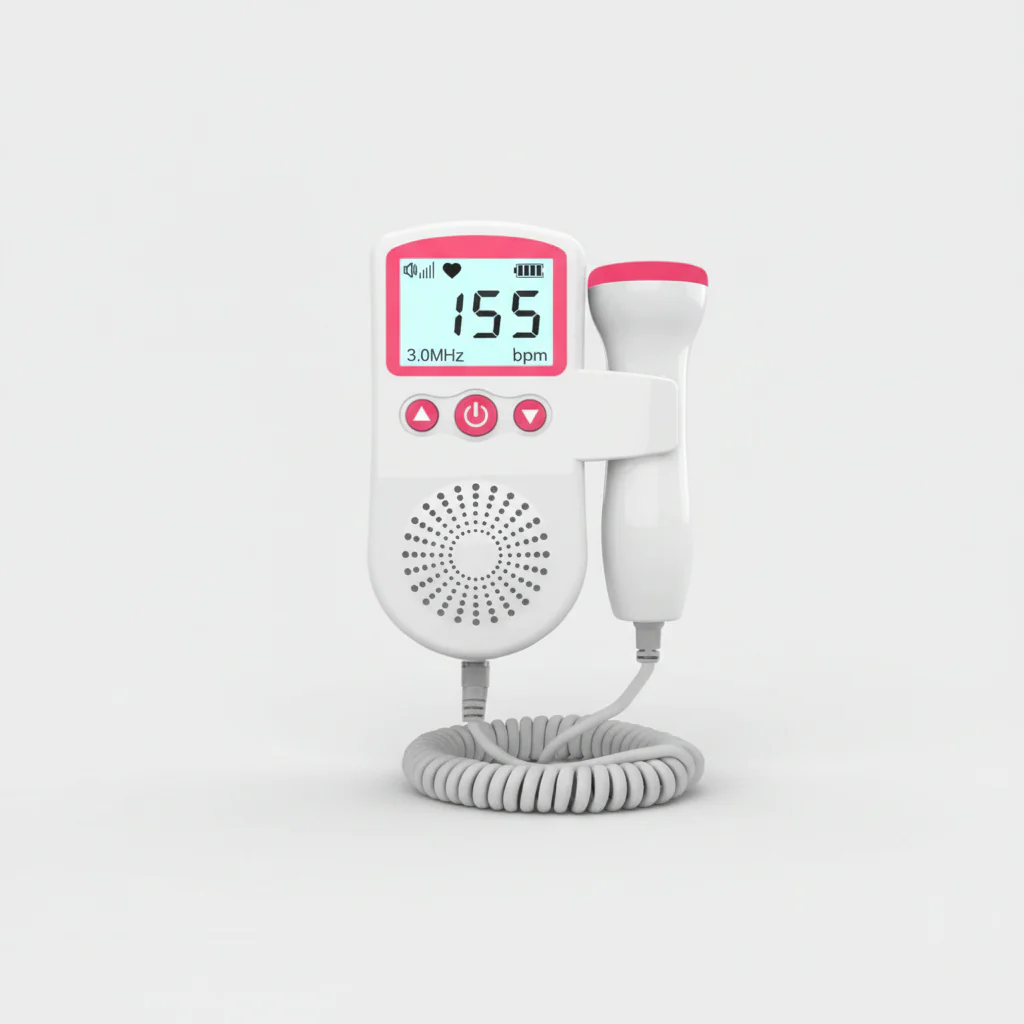 Baby Monitor Doppler LCD Draagbare Hartslagmeter Zwangerschap