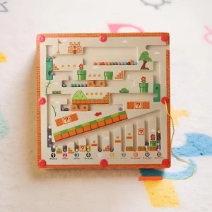 Magneet Doolhof Educatief Peuters Houten Speelbord