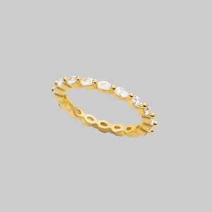 Minimalistische Stacking Ring Cubic Zirconia
