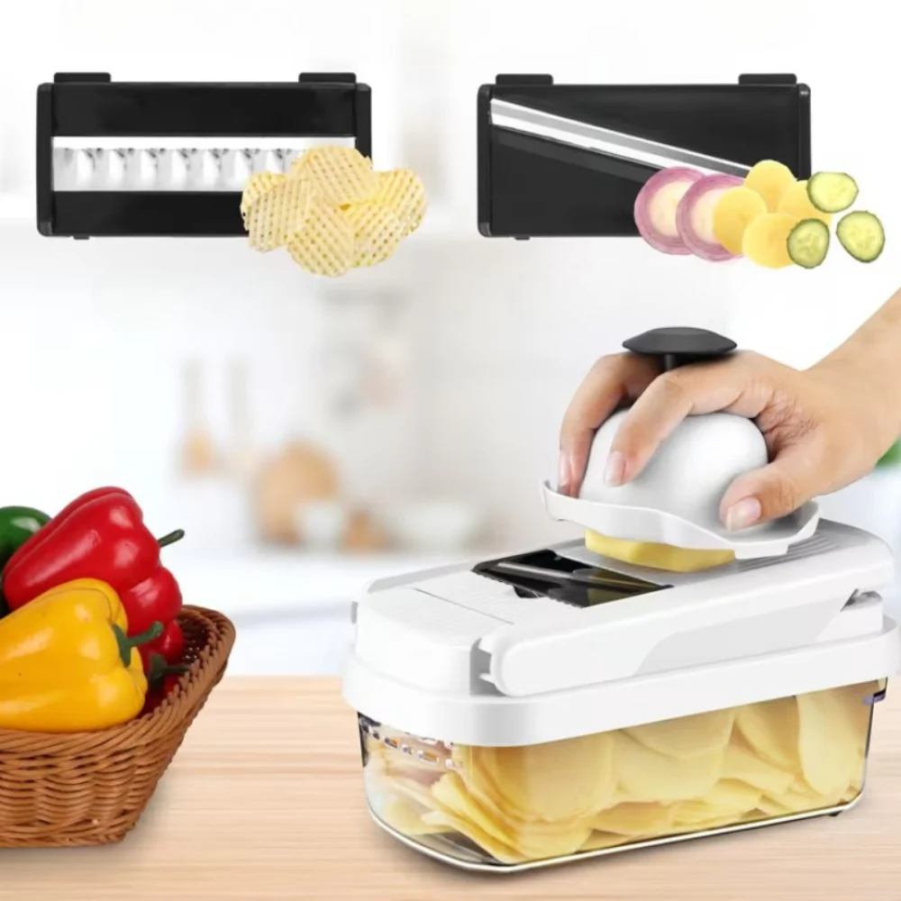 Groentesnijder Keukenhakker Multifunctionele Groente Snijder - Afbeelding 3