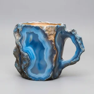 Keramische Mok Natuursteen Design Luxe Koffiemok Decoratief