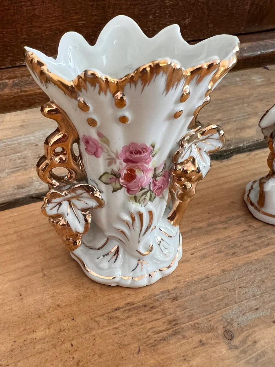 Antieke Franse bruidsvaasjes - Afbeelding 5