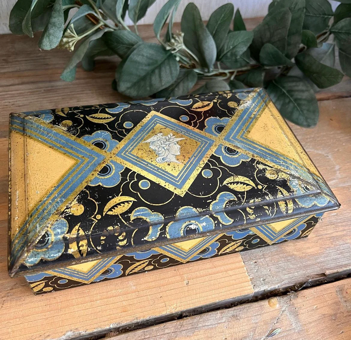 Art Deco blik Mercurius