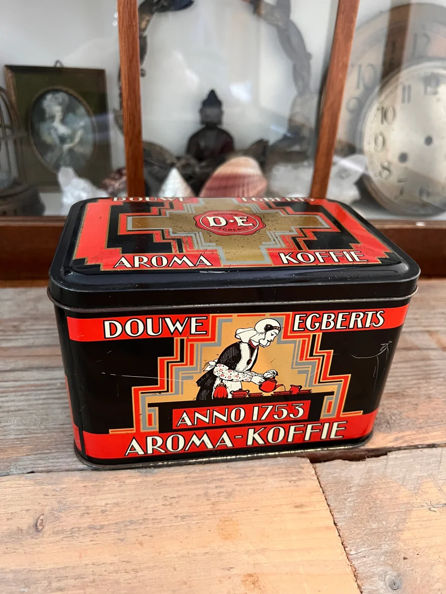 Douwe Egberts koffieblik