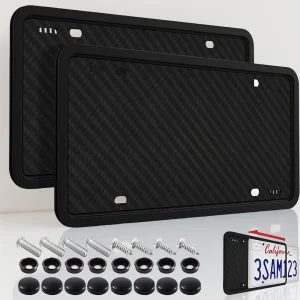 Kentekenplaat Houder Silicone Auto Bescherming Montage