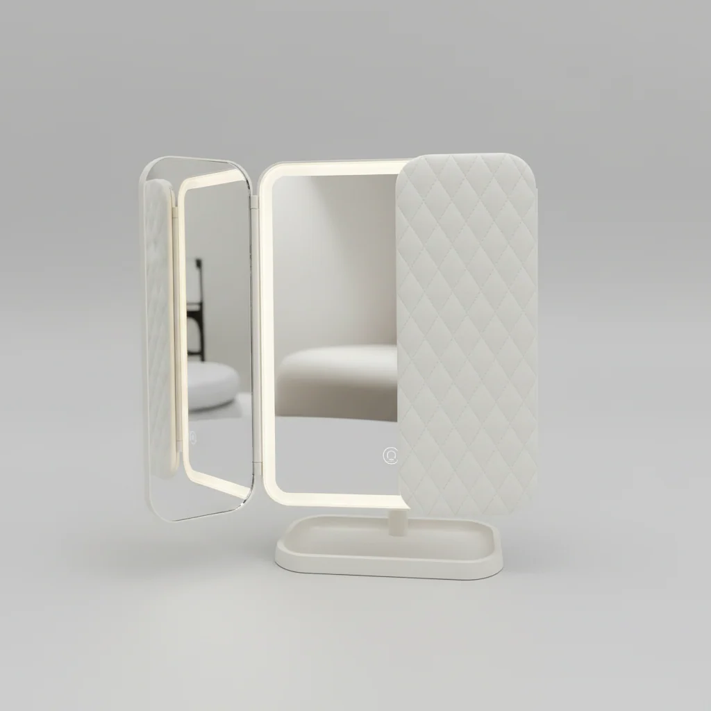 Makeup Spiegel LED Verlichting Verstelbare Vergroting Tafelmodel