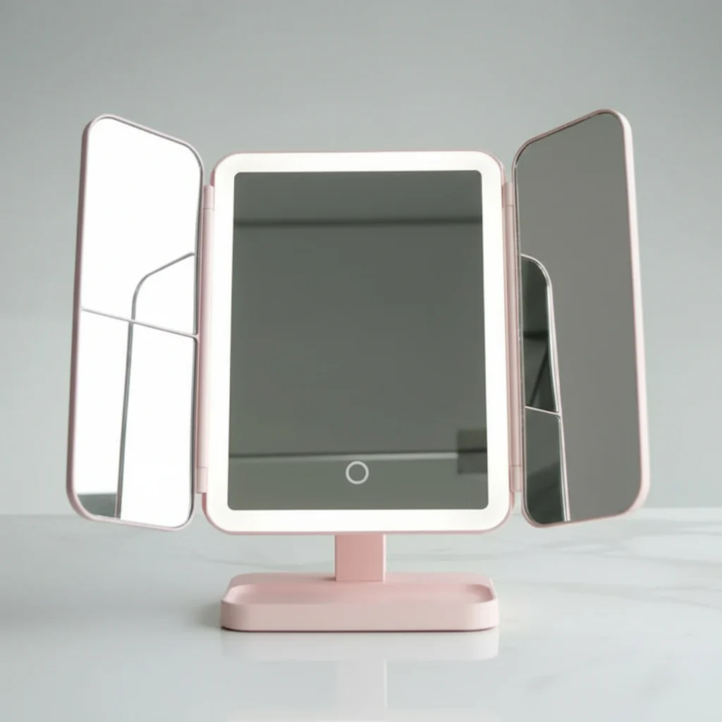 Makeup Spiegel LED Verlichting Verstelbare Vergroting Tafelmodel - Afbeelding 5