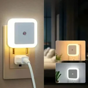 Nachtlamp Stopcontact LED Sensor Verlichting Automatisch