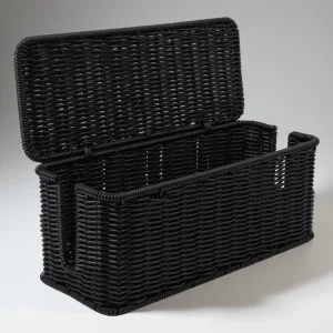 Opbergdoos Kabel Organizer Kunststof Rattan Bureau Opruiming
