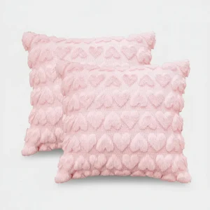 Valentijns Kussenhoezen Zachte Hart Design Slaapkamer