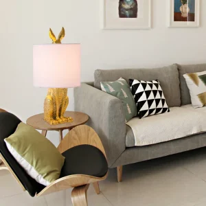 DesignGlow - Masker Konijn Tafellamp in Modern Stijl