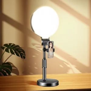 Ringlamp Tripod Verlichting Verstelbaar Video Fotografie