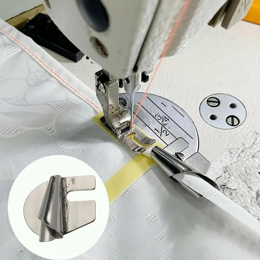 Naaimachine Voetjes Zoomvoetje RVS Precisie Rolzoom Set Accessoires - Afbeelding 4