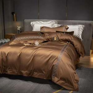 Sunstone Reves Duvet Cover Set - Egyptisch Katoen