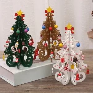 HoutDecor - Charmante 3D Kerstboom